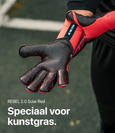 T1TAN Rebel 2.0 Solar Red Fingerprotection - Afbeelding 2